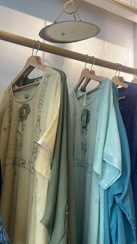 طقم رمضاني بليند - زيتوني وبيج