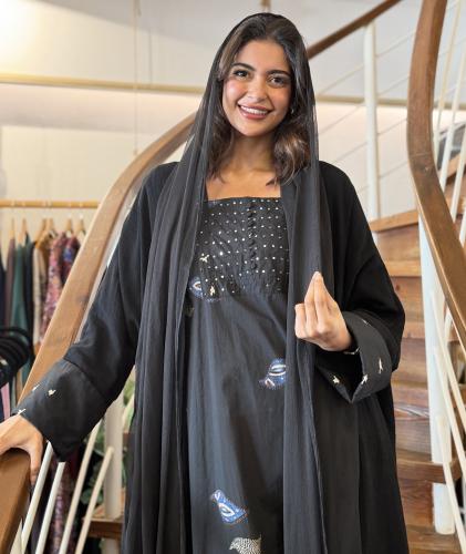 طقم رمضاني طيور - اسود