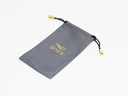 جراب نظارة جلد لون رمادي ليناس LINAS