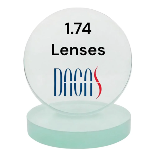 عدسات مضغوطه داقاس بضغط 1.74