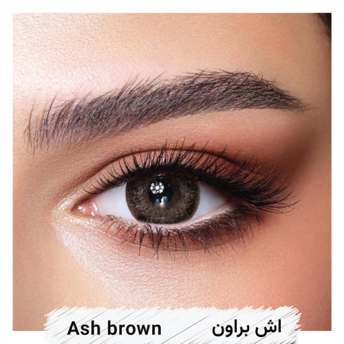 عدسات بيلا اليومية - اش براون Ash brown