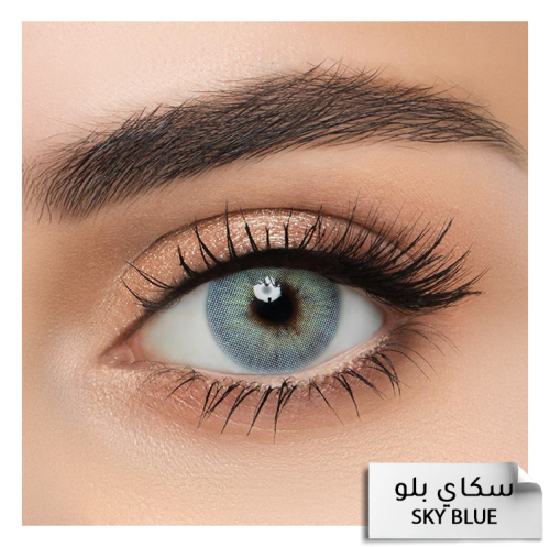 عدسات لنس مي - سكاي بلو Sky Blue