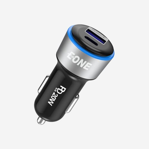 شاحن سيارة E-ONE مخرجين بقوة 38 واط