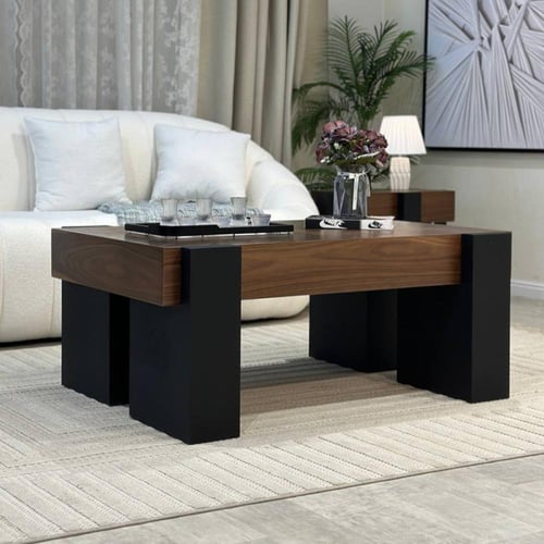 طاولة ضيافة قشرة جوز الهند