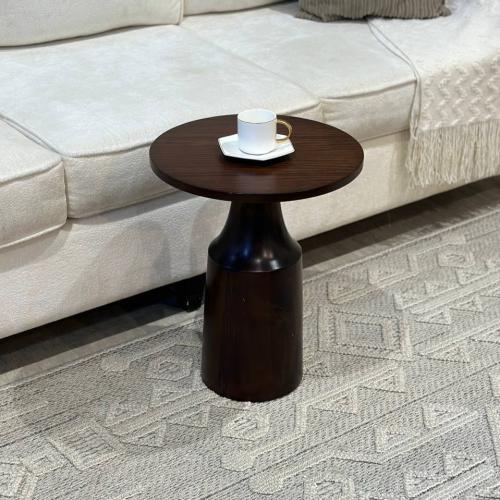 طاولة خدمة مفرد لون بني