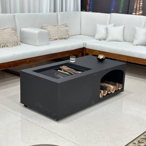 منقل بكس ديكور صاج لون أسود TL winter