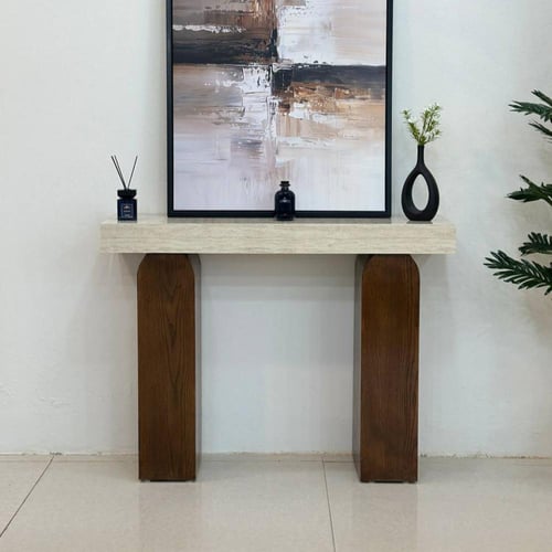 مدخل سنديان مع سطح بديل رخام