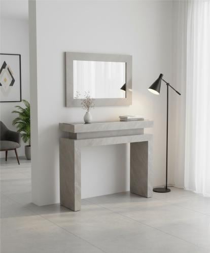 مدخل بديل رخام مع سطح زجاج أسود - بتصميم فاخر وأني...