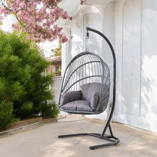 مرجيحة تصفيط لون رمادي