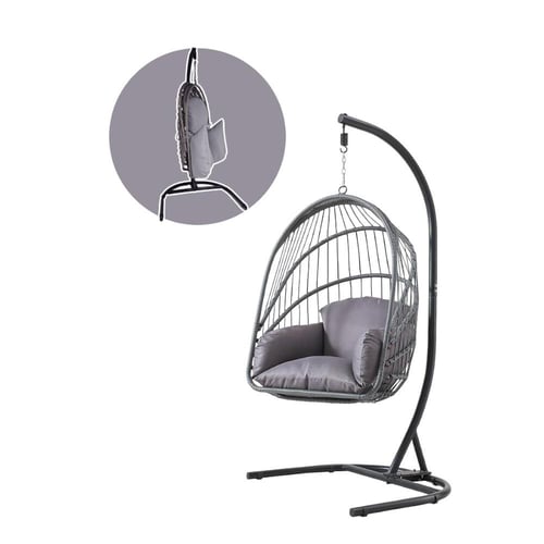 مرجيحة تصفيط لون رمادي