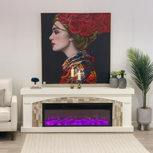 دفاية مع ديكور