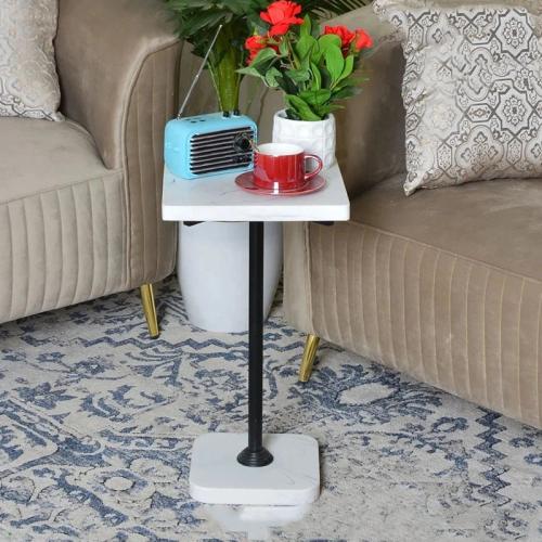 طاولة رخام ابيض صناعي