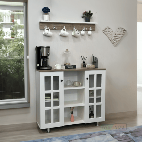 ركن كوفي مع رف تعليق