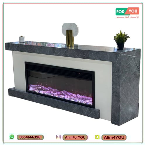 ديكور شاشة مع دفاية