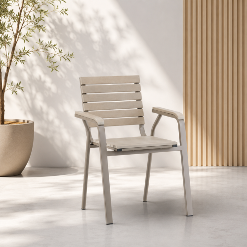 كرسي مفرد خشب D30 LIGHT GREY