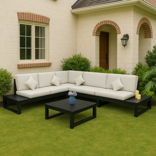 طقم جلسة خارجية 7 أشخاص