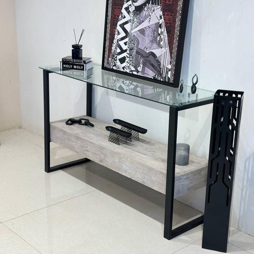 مدخل بديل رخام دورين زجاج شفاف