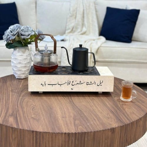 موقد رخام فاخر بتصميم عصري winter