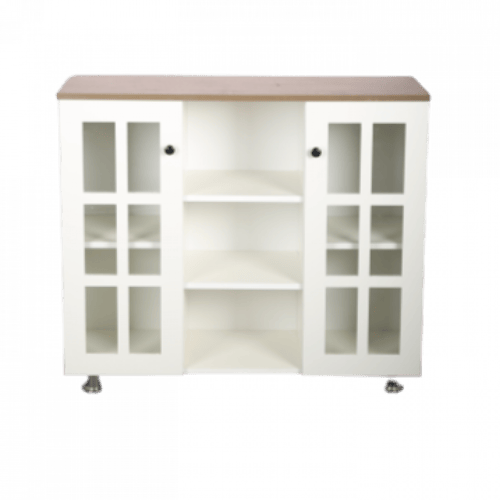 ركن كوفي خشب أرجل استيل