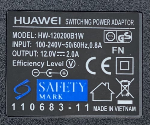 محول كهربائي هواوي 12 فولت 2 امبير (بلوتوث مفتاح ب...