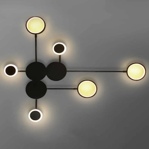 ثريات سقفية مودرن اكريليك 3 اضاءات ليد LED