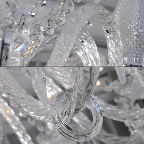 ثريا كلاسيك بكارات كريستال زجاج