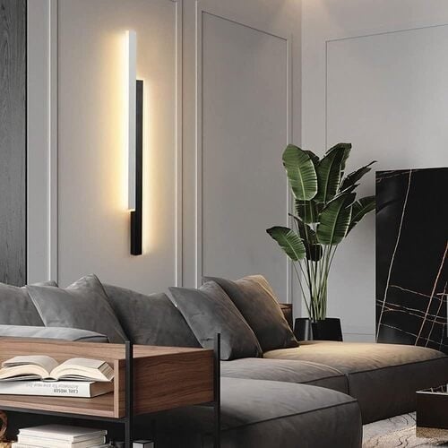 اضاءة جدارية مودرن 60 سم اضاءة صفراء LED