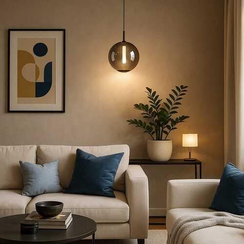 ثريات علاقي مودرن اكريليك –ثلاثة اضاءات ليد LED