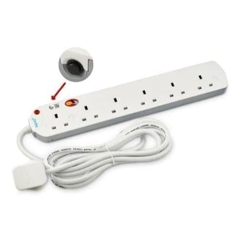 توصيلة كهرباء 6 مدخل 5 متر صناعة ماليزية