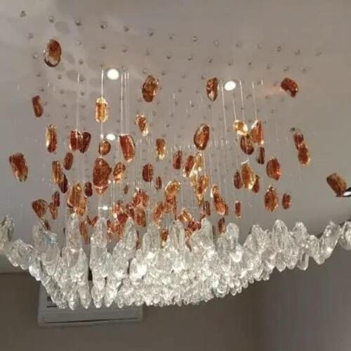 ثريا احجار سقفية مستطيلة ديكور بدون اضاءة – تصميم...