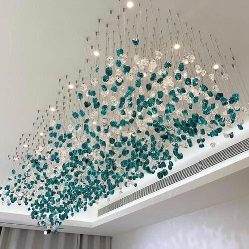 ثريا احجار سقفية مستطيلة ديكور بدون اضاءة – تصميم...