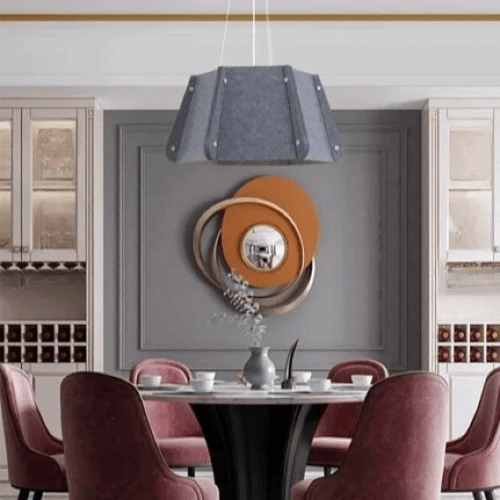 ثريات سقف مودرن من اللباد علي الطراز الياباني 60 س...