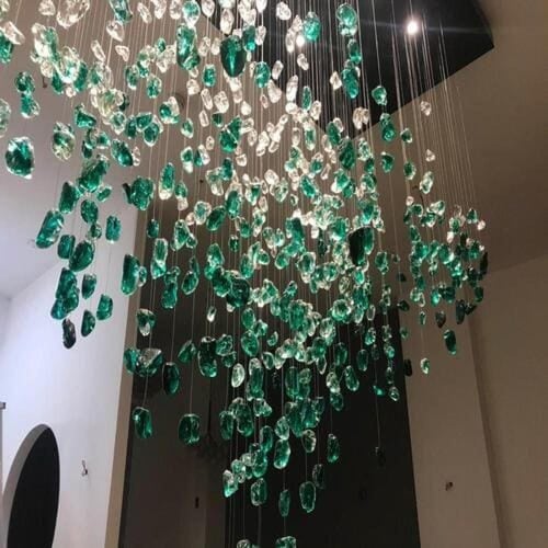 ثريا احجار سقفية مستطيلة ديكور بدون اضاءة – تصميم...