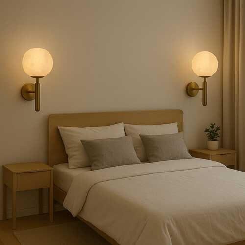 ثريات علاقي مودرن ضوء القمر– باللونين الأسود والذه...