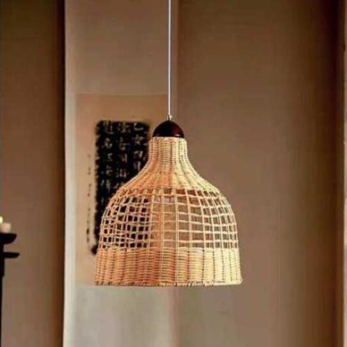 نجف مودرن بوهيمي ريفية من الخيزران على الطراز الاي...