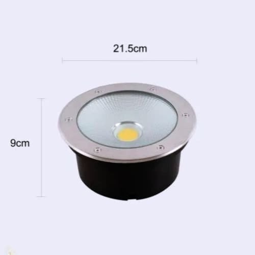 كشاف دفن ارضي 20 سم 30 وات اصفر