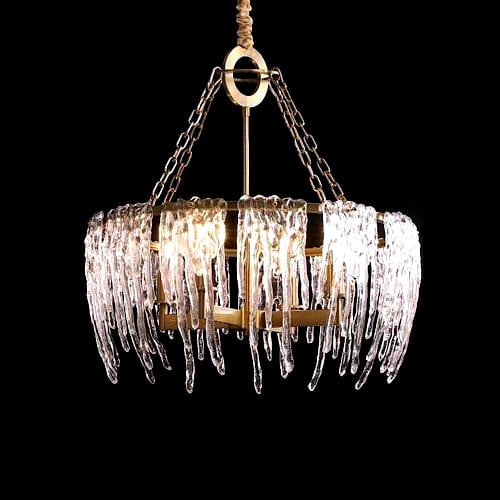 ثريا كرستال ستايل اوروبي ذهبي