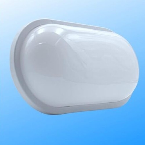 كشاف سور بيضاوي خارجي لون الجرم أبيض 30 وات 3 اضاء...