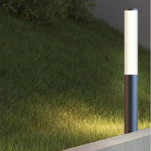 اضاءة حديقة خارجية 60سم اسود- اضاءة صفراء 7وات ليد