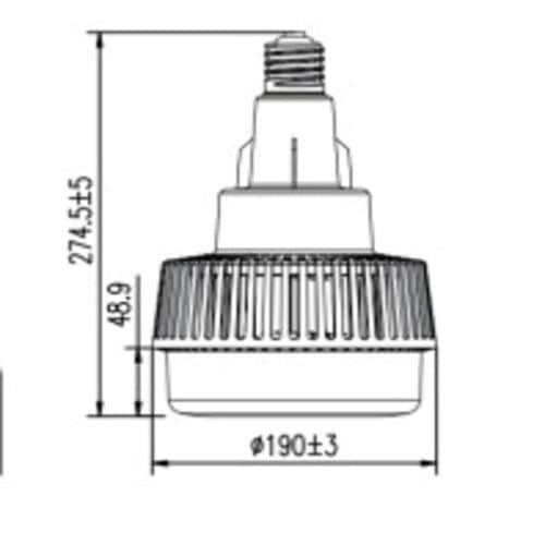 كوداك KODAK اضاءة سقف لمبة هاي باور 100 وات شمسي