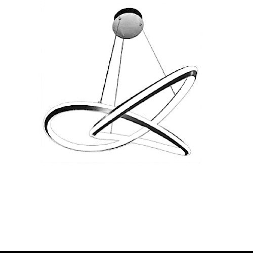 ثريا نجف مودرن اكريليك 3 اضاءات LED ليد مع ريموت