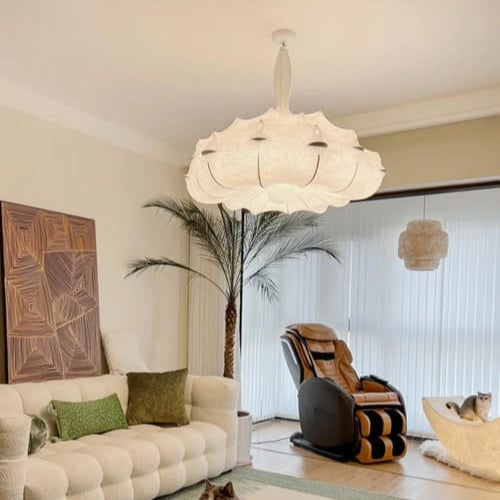 ثريا مودرن علاقي قماش على طراز اليابانى وابي سابي-...