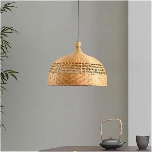 نجف مودرن بوهيمي ريفية من الخيزران على الطراز الاي...