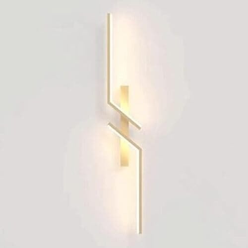 ابليك جداري مودرن ذهبى 3 اضاءات LED