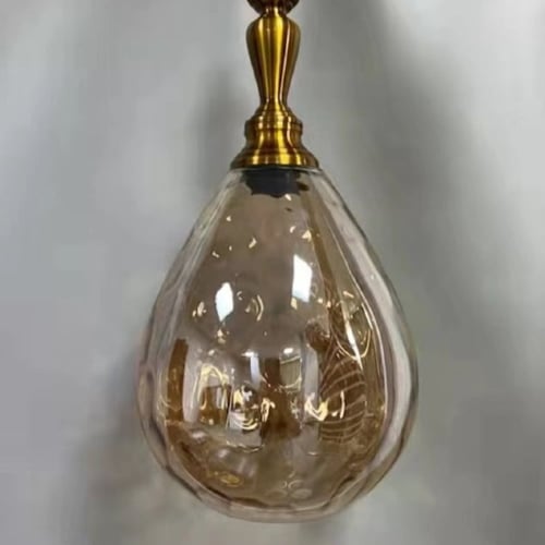 ثريا علاقي مودرن زجاج عسلى