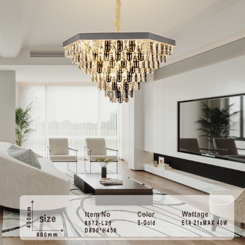 ثريات سقف مودرن كريستال ستايل اوروبي