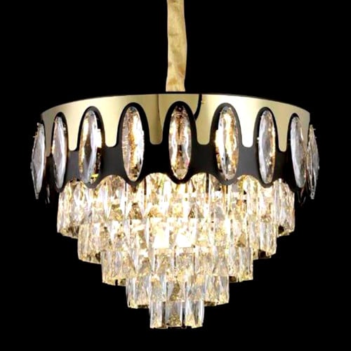 ثريا كرستال ستايل اوروبي ذهبي