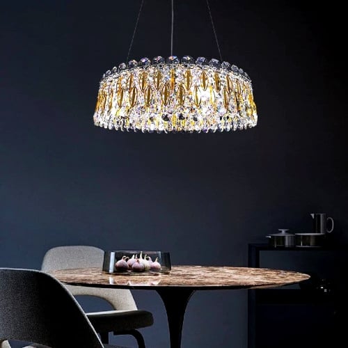 ثريا كرستال ستايل اوروبي ذهبي