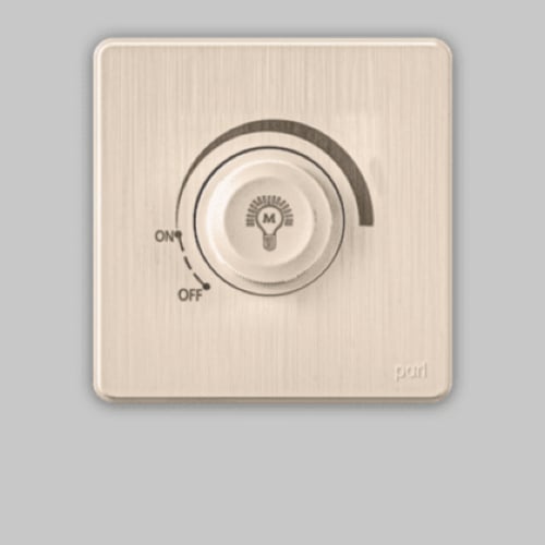 مفتاح ديمر انارة 1000 وات بيانو 7×7 Parl