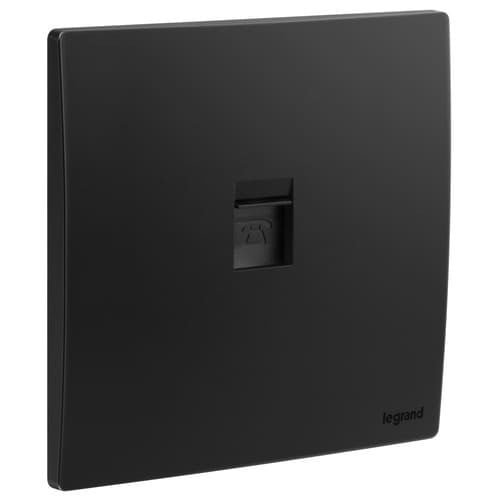 فيش تليفون RJ11 ليجراند ماليا سينسس أسود مطفي